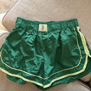 FP Movement by Free People Green Athletic Shorts